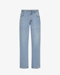 Jean ample taille basse « Off Duty » en denim bleu vintage