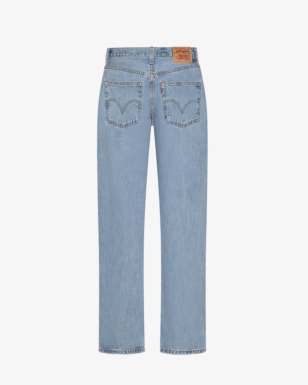 Jean ample taille basse « Off Duty » en denim bleu vintage